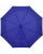 Зонт складной Clevis с ручкой-карабином, ярко-синий