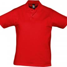 Рубашка поло мужская Prescott Men 170, красная