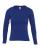 Футболка женская с длинным рукавом Majestic, синий ультрамарин