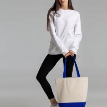 Сумка для покупок на молнии Shopaholic Zip, синяя / Миниатюра WWW (1000)