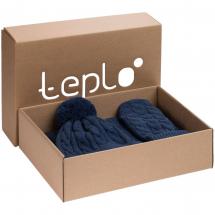 Коробка Teplo, большая, крафт / Миниатюра WWW (1000)
