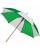Зонт-трость Milkshake, белый с зеленым
