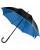 Зонт-трость Downtown, черный с синим