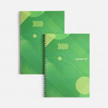 Блокнот на заказ Sketch Print M, без линовки / Миниатюра WWW (1000)
