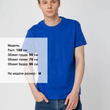 Футболка унисекс Regent 150, темно-синяя (navy) / Миниатюра модельного (1000)
