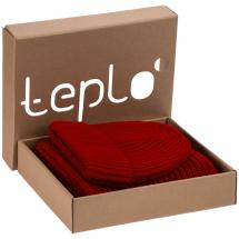 Коробка Teplo, малая, крафт / Миниатюра WWW (1000)