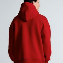 Худи Kulonga Oversize, красное / Миниатюра модельного (1000)