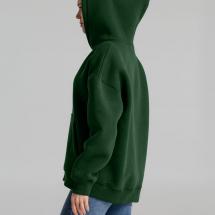 Худи Kulonga Oversize, темно-зеленое / Миниатюра WWW (1000)