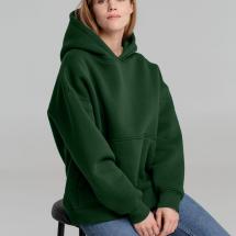 Худи Kulonga Oversize, темно-зеленое / Миниатюра WWW (1000)
