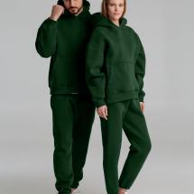 Худи Kulonga Oversize, темно-зеленое / Миниатюра WWW (1000)