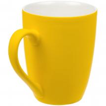 Кружка Good Morning с покрытием софт-тач, желтая / Миниатюра WWW (1000)