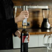Винный набор Wine Diesel, серебристый / Миниатюра имиджевого (1000)