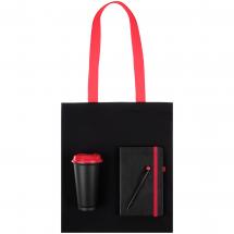 Набор Velours Bag, черный с красным / Миниатюра WWW (1000)