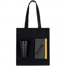 Набор Velours Bag, черный с желтым / Миниатюра WWW (1000)