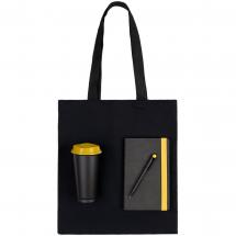 Набор Velours Bag, черный с желтым / Миниатюра WWW (1000)