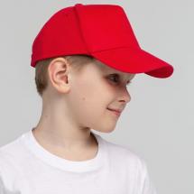 Бейсболка детская Standard Kids, красная / Миниатюра WWW (1000)
