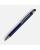 Ручка шариковая Atento Soft Touch со стилусом, темно-синяя