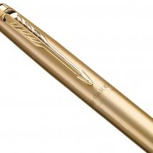 Ручка шариковая Parker Jotter XL Monochrome Gold, золотистая / Миниатюра WWW (1000)