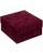 Коробка Velutto, бордовая