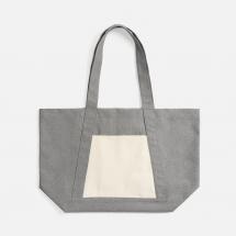Шопер Shophop, серый с неокрашенным / Миниатюра WWW (1000)