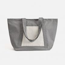 Шопер Shophop, серый с неокрашенным / Миниатюра WWW (1000)