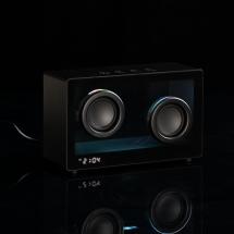 Bluetooth-колонка со светомузыкой Sensofonic, черная / Миниатюра WWW (1000)