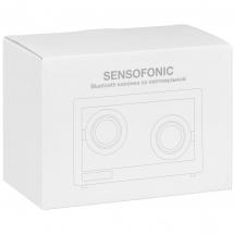 Bluetooth-колонка со светомузыкой Sensofonic, черная / Миниатюра (упак) (1000)