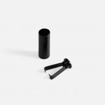 Наконечник для шнурка Nozzle, ver.2, черный / Миниатюра WWW (1000)