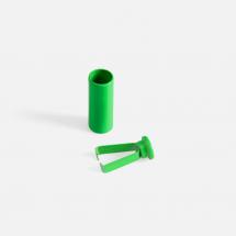 Наконечник для шнурка Nozzle, ver.2, зеленый неон / Миниатюра WWW (1000)