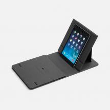 Складной стол для ноутбука с беспроводной зарядкой Kickstand Table, серый / Миниатюра WWW (1000)