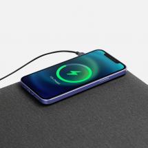 Складной стол для ноутбука с беспроводной зарядкой Kickstand Table, серый / Миниатюра WWW (1000)
