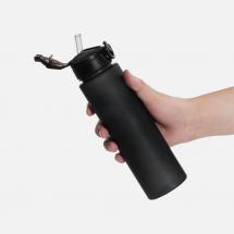 Набор спортивных бутылок Aquapack, черный / Миниатюра WWW (1000)