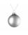 Оформительский шар Finery, 8 см, матовый серебристый