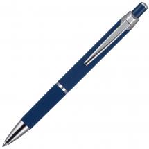 Ручка шариковая Chromos Soft Touch, синяя / Миниатюра WWW (1000)