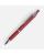 Ручка шариковая Chromos Soft Touch, красная