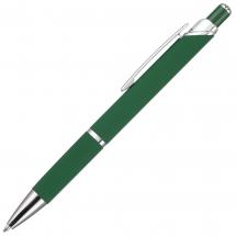 Ручка шариковая Chromos Soft Touch, зеленая / Миниатюра WWW (1000)