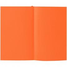 Ежедневник Flat Mini, недатированный, оранжевый / Миниатюра WWW (1000)
