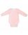 Боди детское Baby Prime, розовое с молочно-белым
