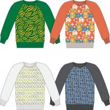 Джемпер на заказ Tricksy Net Reglan, полушерсть / Миниатюра WWW (1000)