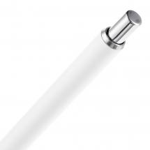 Ручка шариковая Slim Beam, белая / Миниатюра WWW (1000)