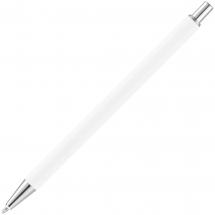 Ручка шариковая Slim Beam, белая