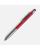 Ручка шариковая со стилусом Digit Soft Touch, красная