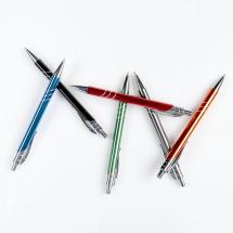 Ручка шариковая Underton Metallic, красная / Миниатюра WWW (1000)