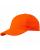 Бейсболка Unit Standard, ярко-оранжевая