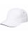 Бейсболка Unit Classic, белая с черным кантом