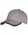 Бейсболка Unit Trendy, серая с черным