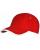 Бейсболка Unit Trendy, красная с белым