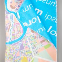Флисовый плед Feltro Color Plus с печатью на заказ, S / Миниатюра WWW (1000)