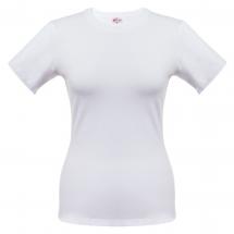 Футболка женская T-bolka Stretch Lady, белая / Миниатюра WWW (1000)