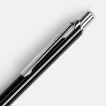 Ручка шариковая Arvent Glossy, черная / Миниатюра WWW (1000)
